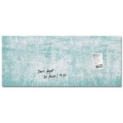 Sigel Magnetic Glass Board Artverum 130x55cm - Turquoise - Wall Design - Safety Glass - TUEV Approved