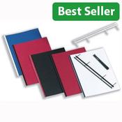 GBC Desktop Velobinder Binding Strips Black 25mm 4 Prongs Bind 200 Sheets A4 Pack 25 image
