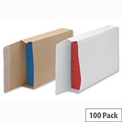 New Guardian Armour Gusset Envelopes 381x279x50mm Manilla 130gsm Peel and Seal Pack of 100 image