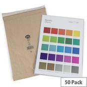 Jiffy Padded Bags, Gold, Size 6, 295x458mm (Pack of 50) - Reliable Protection for Fragile Items image