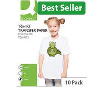 Q Connect T Shirt Transfer Paper Pack of 10 KF01430 image