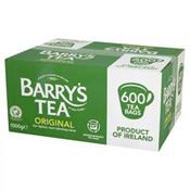 Barry's Original Blend Green Label 600's 1 Cup Tea Bags (Pack of 600) - Premium Irish Tea for Catering &amp; Offices image