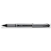 Pentel EnerGel Plus Rollerball Pen, Medium 0.7mm Tip, 0.35mm Line, Black (Pack of 12) - High-Performance Gel Ink for Everyday Use image