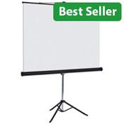 Bi-Office Portable Tripod Projector Screen 1250 × 1250 mm image