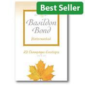Basildon C6 Champagne Bond Envelope Small Pack of 20 image