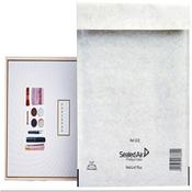 Mail Lite Plus Bubble Lined Postal Bags, Oyster White, Size E/2, 220x260mm (Pack of 100) - Lightweight Padded Envelopes image