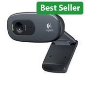 Logitech HD Webcam C270 - 720p Video, USB 2.0, Built-In Microphone - Perfect for Video Calls (Ref 960-001063) image