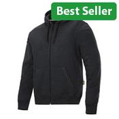 Snickers Classic Zip Hoodie Black Size M Regular WW4