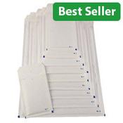 Bubble Lined Envelope Size 7 230x340mm White Pack of 100 XKF71451 image