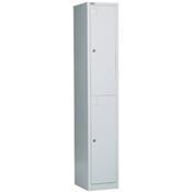 2 Door Locker Extra Deep With Cam Lock - Grey 1778H x 305W x 457D 5 Year Warranty image
