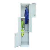 2 Person Z Locker Grey H1829xW380xD457mm 5 Year Warranty image