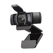 Logitech C920e Webcam - 1080p Full HD, USB 3.2, Privacy Shutter, Crystal Clear Audio, Privacy Shutter, Clip Mount, 1.5m Cable - Internet WebCam for PC, Laptop - Colour: Black image