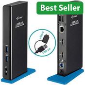 i-Tec USB 3.0 / USB-C Dual HDMI Docking Station – High-Speed Multi-Port Hub for Laptops &amp; PCs image