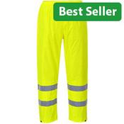 Portwest H441 Hi-Vis Rain Trousers Yellow Medium image