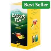 Barry's Organic Green Tea with Lemon - String/Tag/Envelope Pack of 20 image