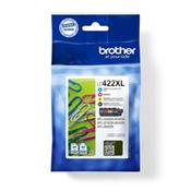 Brother LC422XLVAL Ink Cartridge Multipack - Black -Cyan - Magenta - Yellow - High Yield - Brother LC 422 image