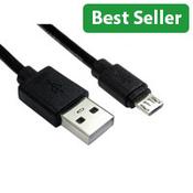 Cables Direct USB cable 2m USB 2.0 USB A Micro-USB B Black 99CDL2-1602  image