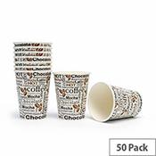 Cup 12oz 35cl Hot Drink Pattern (Pack of 50) NU903004 image