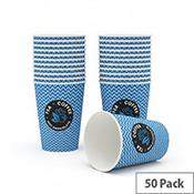 Cup 12oz/350ml Hot Drink Blue (Pack of 50) NU903006 image