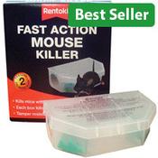 Rentokil Pack of 2 Fast Action Mouse Killer image