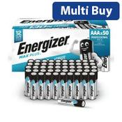 Energizer Max Plus AAA Alkaline Batteries (Pack of 50) E303865600 image