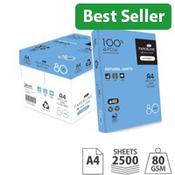 Paperline EyeCare A4 Recycled White Paper - 80gsm, Box of 2500 Sheets image