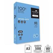 Paperline EyeCare A3 Recycled White Paper - 80gsm, Ream of 500 Sheets image