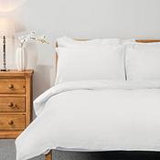 Mitre Comfort Percale Duvet Cover White Super King Single Pack image