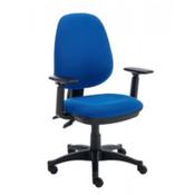 Versi 2 Lever Operator Chair with Adjustable Arms Royal Blue image