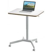 Leitz Ergo Small Manual Height Adjustable Sit Stand Desk 114cm Height x 80cm Width x 60cm Depth image