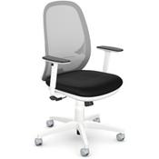 Andy Mesh Lumber Support Chair White