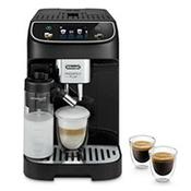 De’Longhi Magnifica Plus Automatic Coffee Machine Black with 15 Pre-set Drinks, 15 bar Pressure, 1.8 L Water Tank, 250 g Bean Grinder &amp; Auto Milk Frother image