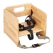 Bolero Booster Seat Natural Wood image