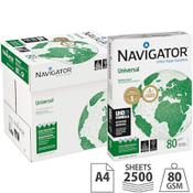Navigator Universal A4 80gsm White Printer Paper - Box of 2500 Sheets image