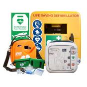 IPAD SP1 AED &amp; Polycarbonate Outdoor Unlocked Cabinet Bundle CU-SP1-SPBOU image