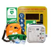 IPAD SP1 AED &amp; Polycarbonate Outdoor Locked Cabinet - Bundle CU-SP1-SPBO image