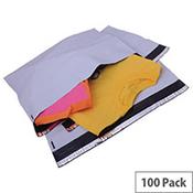 Strong Polythene Mailing Bag 440x320mm Opaque Protective Envelopes Pack of 100 image