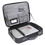 Monolith Black Nylon 15.4 inch Laptop Bag