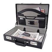 Monolith Expanding Briefcase PVC Black image
