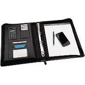 Monolith Meeting Folder Zipped Black 2827 image