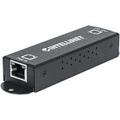 Intellinet Gigabit High-Power PoE+ Extender Repeater, IEEE 802.3at/af Power over Ethernet (PoE+/PoE), metal, Gigabit Ethernet, 10,100,1000 Mbit/s, IEEE 802.3,IEEE 802.3ab,IEEE 802.3af,IEEE 802.3at,IEEE 802.3u, Cat5e, 500 m, Black image