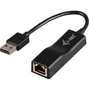 i-tec Advance USB 2.0 Fast Ethernet Adapter, Wired, USB, Ethernet, 100 Mbit/s, Black image