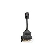 HP Video Cable 19.05 cm 1 x DisplayPort Digital Audio/Video 1 x DVI-D Dual Link Digital Video M/F image