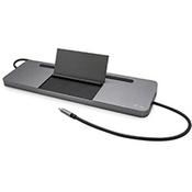 i-tec Metal USB-C Ergonomic 4K 3x Display Docking Station + Power Delivery 85 W, Wired, USB 3.2 Gen 1 (3.1 Gen 1) Type-C, 85 W, 3.5 mm, 10,100,1000 Mbit/s, Grey image