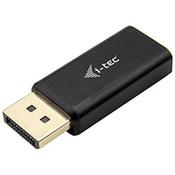 i-tec DisplayPort to HDMI Adapter 4K/60Hz, DisplayPort, HDMI, Black image