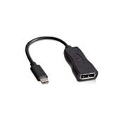 V7 A/V Adapter Type C Male USB DisplayPort Female Digital Audio/Video Black V7UCDP-BLK-1E