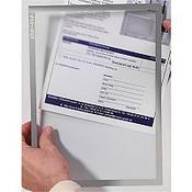Franken Self-Adhesive Document Holder ValueLine A3 Grey ITSA3S 12