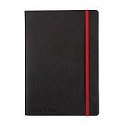 Black n' Red A5 Soft Cover Notebook Black image