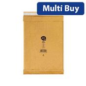 Jiffy Padded Bags, Gold, Size 5, 245x381mm (Pack of 100) - Sturdy Envelopes for Fragile Goods image