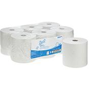 Scott Pack of 6 Control Hand Towel Roll White 6622 image